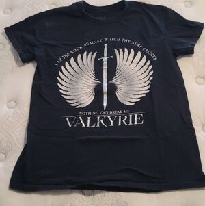 A Court Of Thorns And Roses Acotar Valkyrie Tee Graphic Tee Size Small Bookish